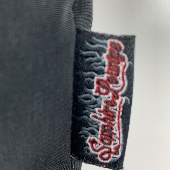 Sapphire Lounge Motorcycle Motor & Eagle Graphic Mens Small Black Shirt (K17) - Picture 6 of 8